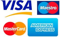 Formas de pago: Transferencia bancaria - Tarjetas de crédito _____________________________ 