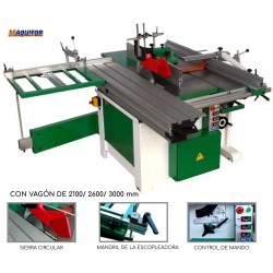 Universelle Holzmaschine mit neuer multifunktionaler monophasischer kombinierter multifunktionaler Schreinerei